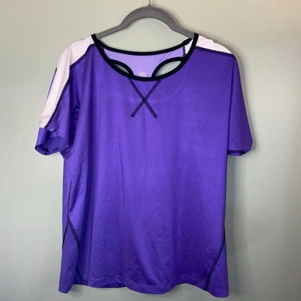 Tail Purple Athletic T-Shirt Sz. XL